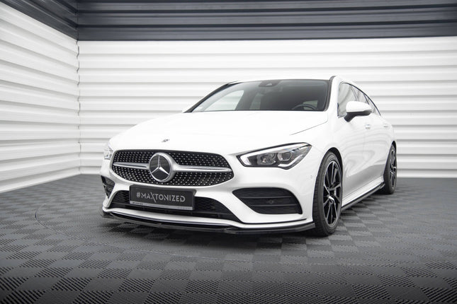 Frontsplitter V.1 för Mercedes CLA A35/AMG-Line C118