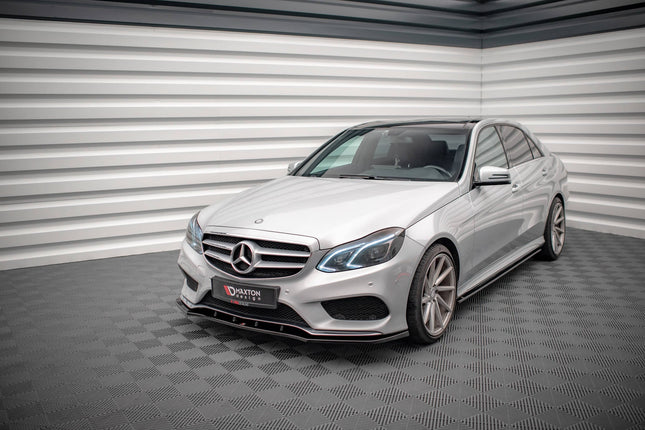 Frontsplitter V.1 för Mercedes E-Klass AMG-Line Sedan W212 Facelift