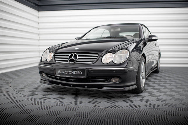 Frontsplitter V.1 för Mercedes CLK W209 (för standardversion)