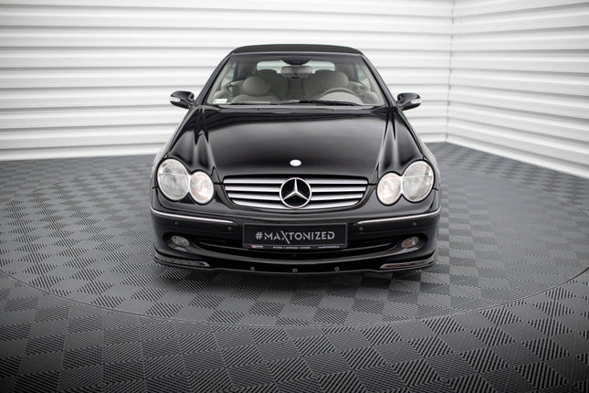 Frontsplitter V.1 för Mercedes CLK W209 (för standardversion)