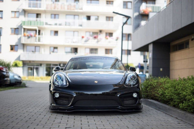 Frontsplitter V.1 för Porsche Cayman MK2 981C