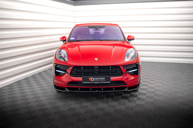Frontsplitter V.1 för Porsche Macan GTS/Sport Design MK1 Facelift