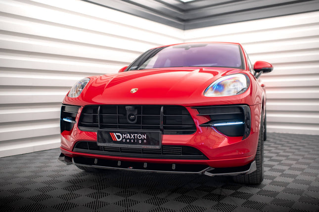 Frontsplitter V.1 för Porsche Macan GTS/Sport Design MK1 Facelift