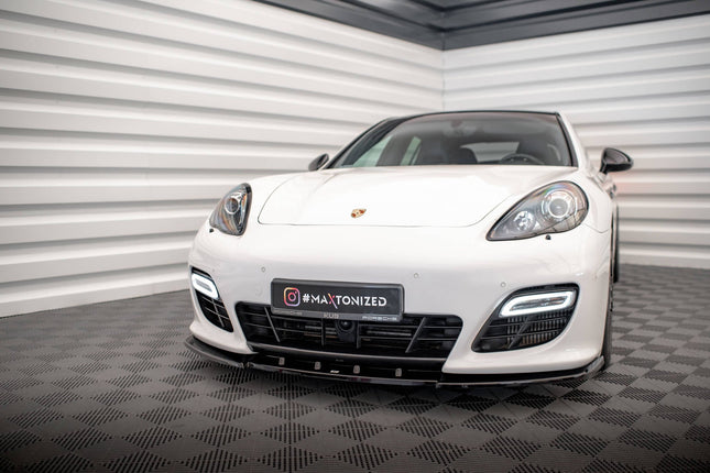 Frontsplitter V.1 för Porsche Panamera Turbo Sport Design Package 970