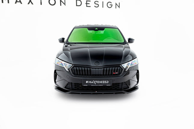Frontsplitter V.1 för Skoda Octavia RS Liftback/Combi MK4 Facelift