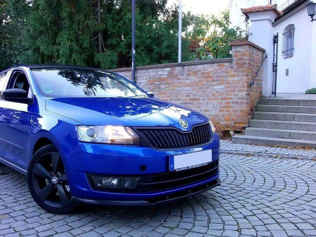 Frontsplitter V.1 för Skoda Rapid