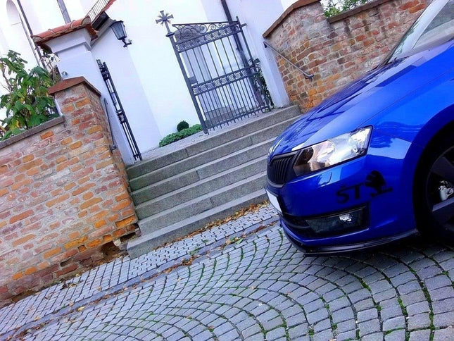 Frontsplitter V.1 för Skoda Rapid