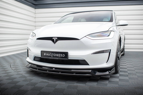 Frontsplitter V.1 för Tesla Model X MK1 Facelift