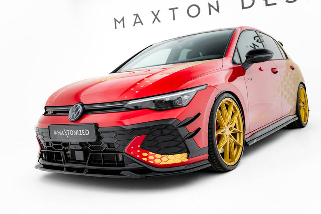 Frontsplitter V.1 för VW Golf GTI Clubsport MK8 Facelift