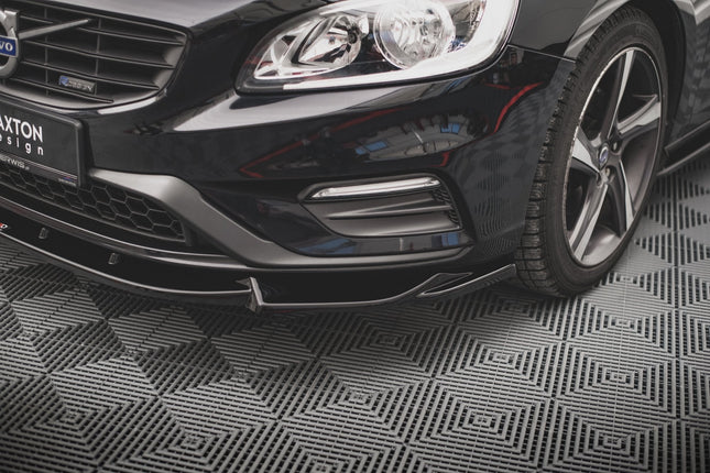 Frontsplitter V.1 för Volvo S60 R-Design MK2 Facelift