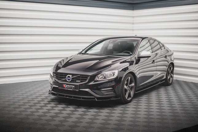 Frontsplitter V.1 för Volvo S60 R-Design MK2 Facelift