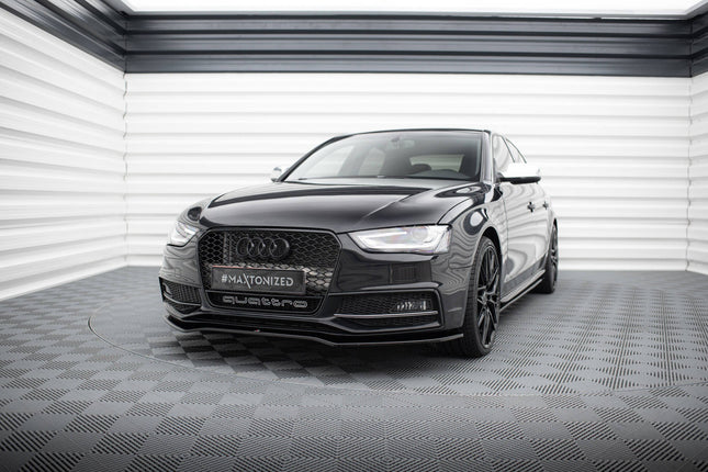 Frontsplitter V.2 för Audi A4 S-Line/S4 B8 Facelift