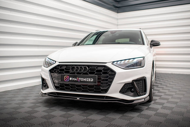 Frontsplitter V.2 för Audi A4 S-Line/S4 B9 Facelift