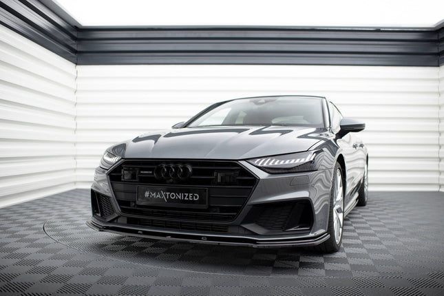 Frontsplitter V.2 för Audi A7 S-Line C8/S7 C8/C8 Facelift/S7 Facelift