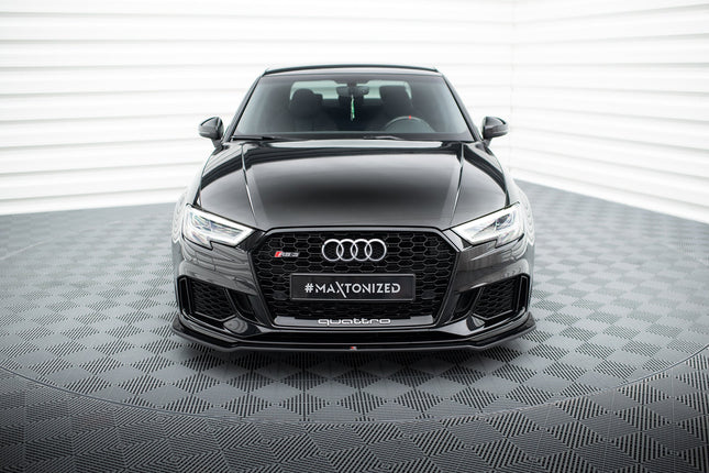 Frontsplitter V.2 för Audi RS3 Sedan 8V Facelift