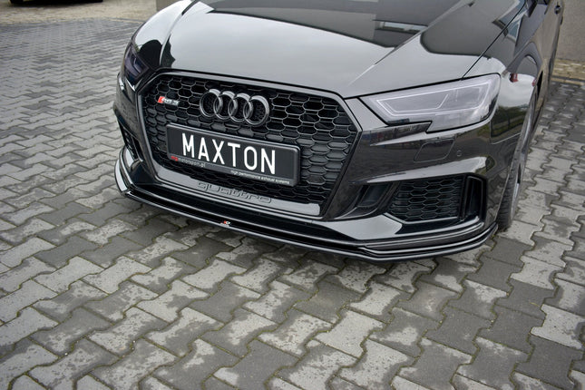 Frontsplitter V.2 för Audi RS3 Sportback 8V Facelift