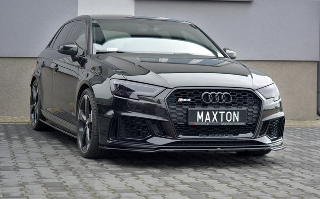 Frontsplitter V.2 för Audi RS3 Sportback 8V Facelift