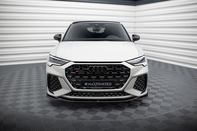 Frontsplitter V.2 för Audi RSQ3 Sportback/SUV F3