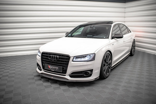 Frontsplitter V.2 för Audi S8 D4 Facelift