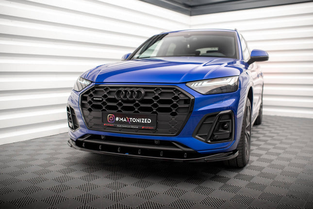 Frontsplitter V.2 för Audi Q5 S-Line/SQ5 SUV/Sportback MK2 Facelift