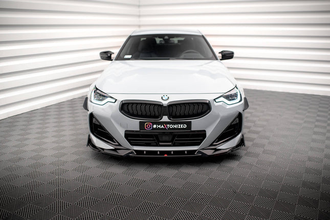 Frontsplitter V.2 med flaps för BMW 2-serie Coupé M-Paket/M240i G42
