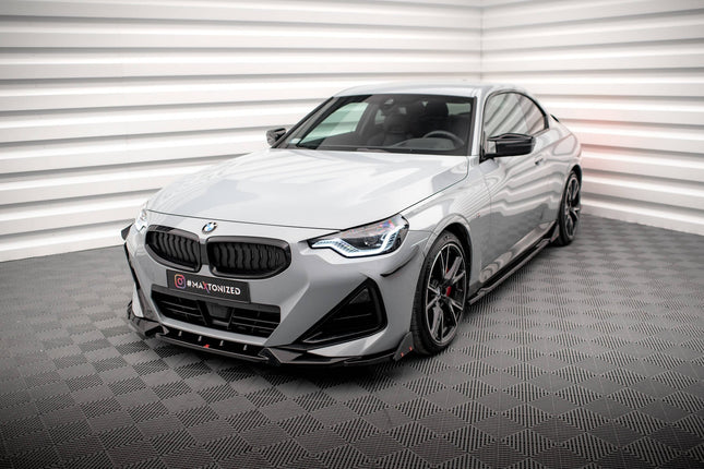 Frontsplitter V.2 med flaps för BMW 2-serie Coupé M-Paket/M240i G42