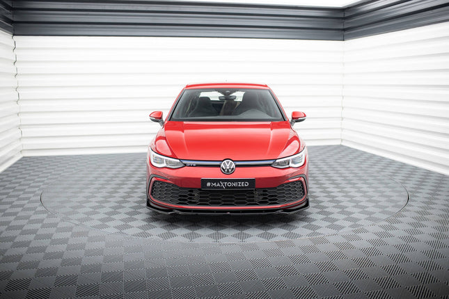 Frontsplitter V.2 med flaps för VW Golf GTI/GTE/GTD/R-Line MK8