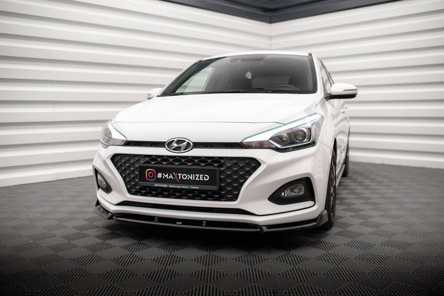 Frontsplitter V.2 för Hyundai I20 MK2 Facelift