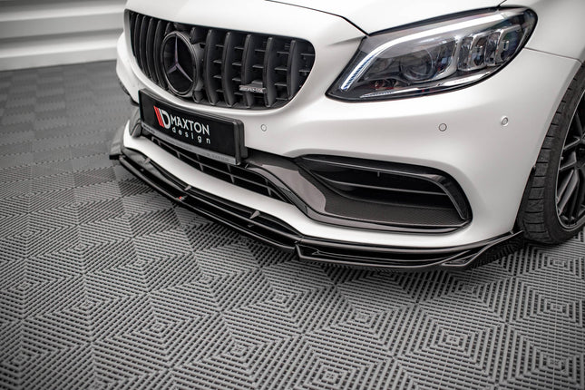 Frontsplitter V.2 för Mercedes C63 Coupé AMG Aero Pack C205 Facelift