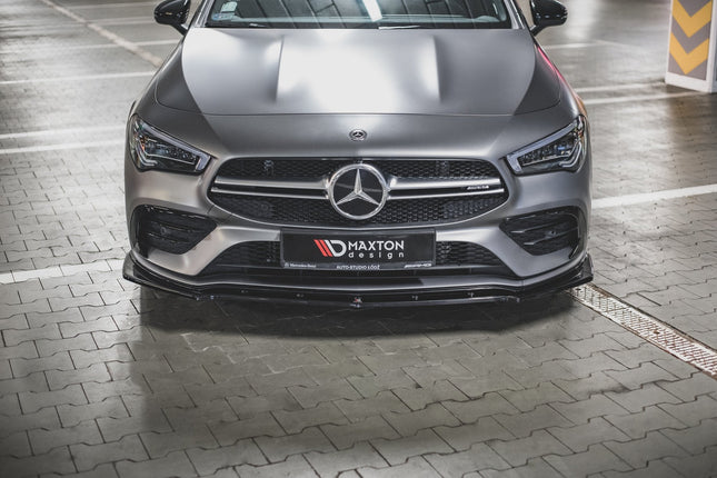 Frontsplitter V.2 för Mercedes CLA 35 Aero C118