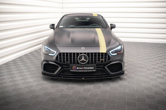 Frontsplitter V.2 för Mercedes GT 63S 4-dörrars Coupé Aero X290