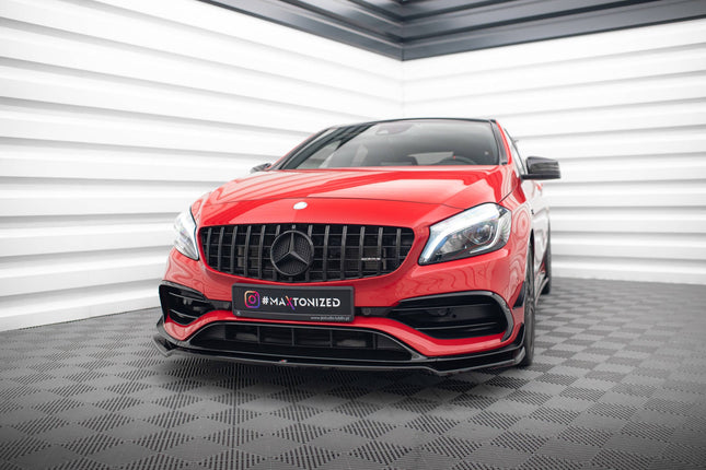 Frontsplitter V.2 för Mercedes A45 Aero W176 Facelift