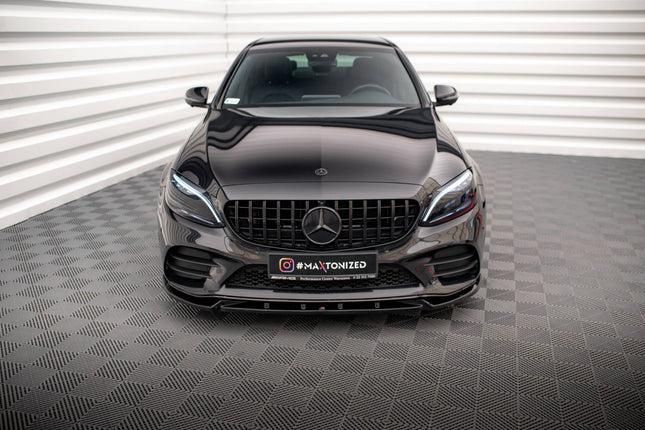 Frontsplitter V.2 för Mercedes C-Klass AMG-Line W205/C205/S205 Facelift