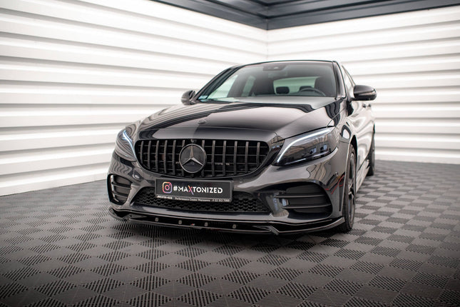 Frontsplitter V.2 för Mercedes C-Klass AMG-Line W205/C205/S205 Facelift