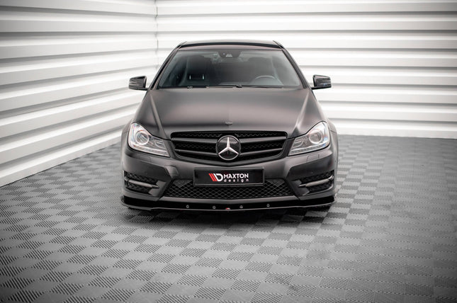 Frontsplitter V.2 för Mercedes C-Klass AMG-Line C204/W204 Facelift/S204 Facelift