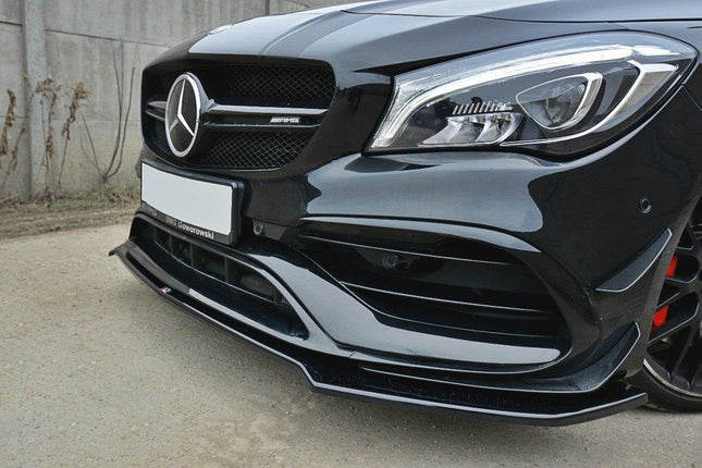 Frontsplitter V.2 för Mercedes CLA A45 C117 Facelift