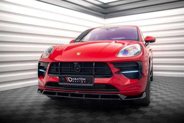 Frontsplitter V.2 för Porsche Macan GTS/Sport Design MK1 Facelift