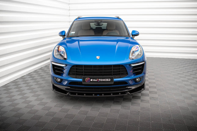 Frontsplitter V.2 för Porsche Macan MK1