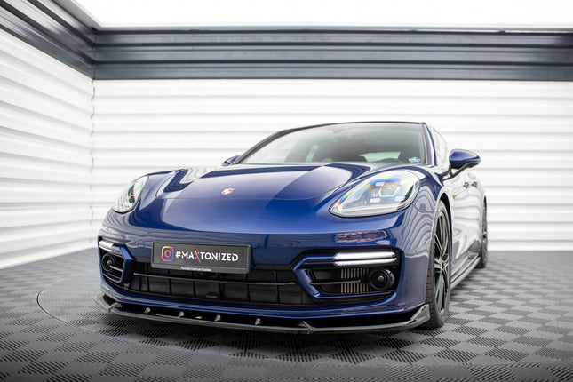 Frontsplitter V.2 för Porsche Panamera E-Hybrid 971 Facelift