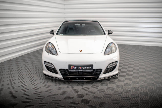 Frontsplitter V.2 för Porsche Panamera Turbo Sport Design Package 970