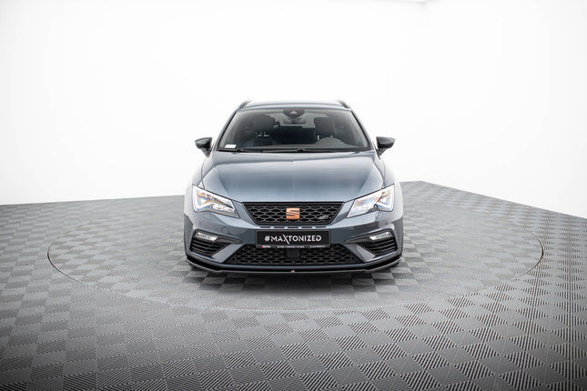 Frontsplitter V.2 för Seat Leon Cupra/FR MK3 Facelift