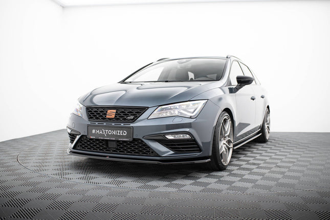 Frontsplitter V.2 för Seat Leon Cupra/FR MK3 Facelift