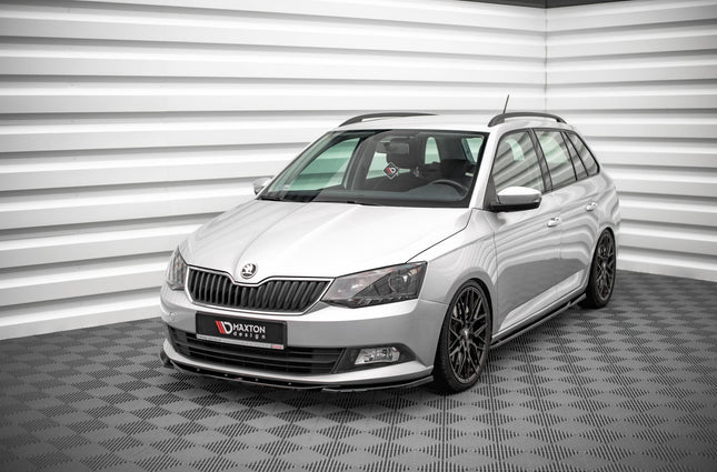 Frontsplitter V.2 för Skoda Fabia MK3