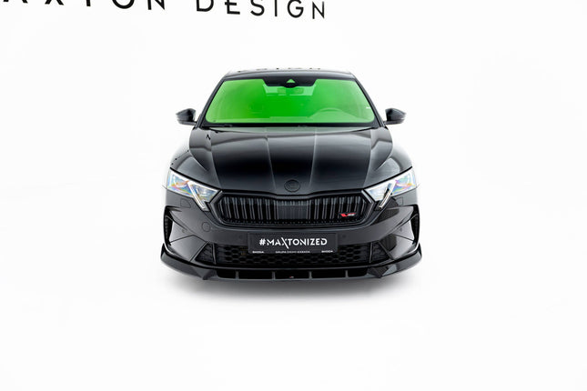 Frontsplitter V.2 för Skoda Octavia RS Liftback/Combi MK4 Facelift