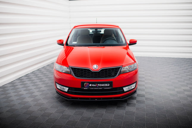 Frontsplitter V.2 för Skoda Rapid