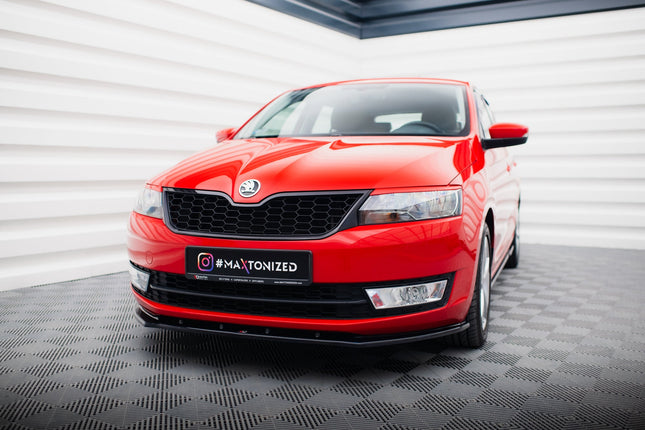 Frontsplitter V.2 för Skoda Rapid