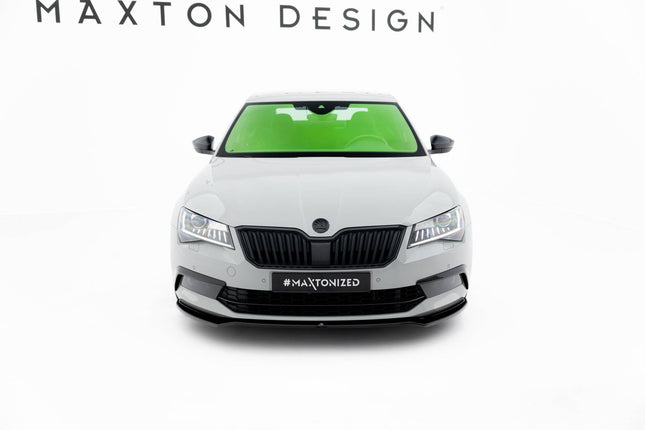 Frontsplitter V.2 för Skoda Superb Liftback/Combi MK3