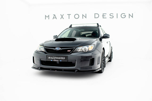 Frontsplitter V.2 för Subaru Impreza WRX STI MK3 Facelift