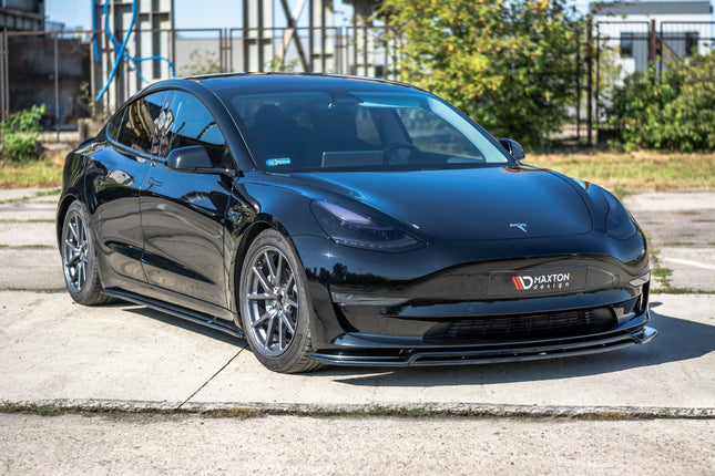 Frontsplitter V.2 för Tesla Model 3