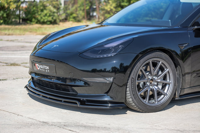Frontsplitter V.2 för Tesla Model 3